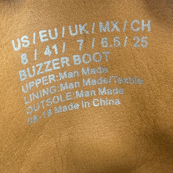 Kenneth Cole Unlisted Lace Up Side Zip Buzzer Boot - Picture 12 of 16